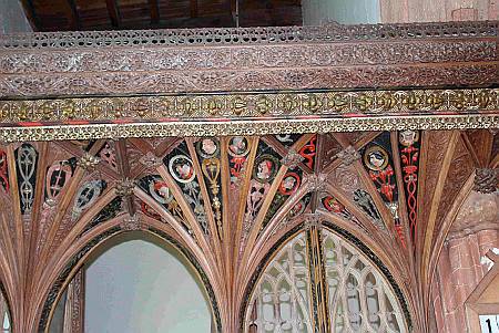 Morchard Bishop - Detail of Screen